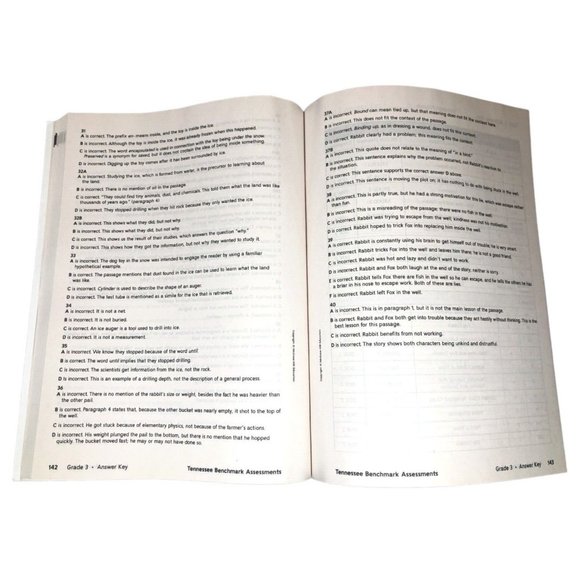 Wonders Tennessee Benchmark Assessments Grade 3 2020 Mcgraw Homeschool Reading - Picture 6 of 6